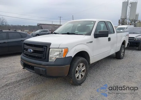 2014 Ford F-150 Xl из США, поврежденный, VIN 1FTEX1EM4EFC05604